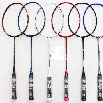 ➟ Raket Badminton Bulutangkis Power Max Powermax Spitfire 80 - 6U/78GR Frame Gelombang Max 33LBS ✱ R