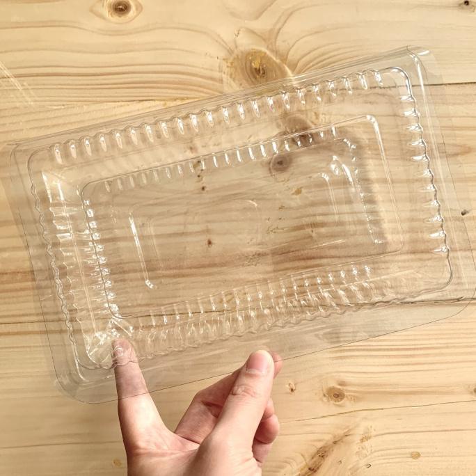Terbaru Plastik Mika Box Ukuran 2 - Kotak Mika Kue Jumbo / Kotak Plastik Nasi