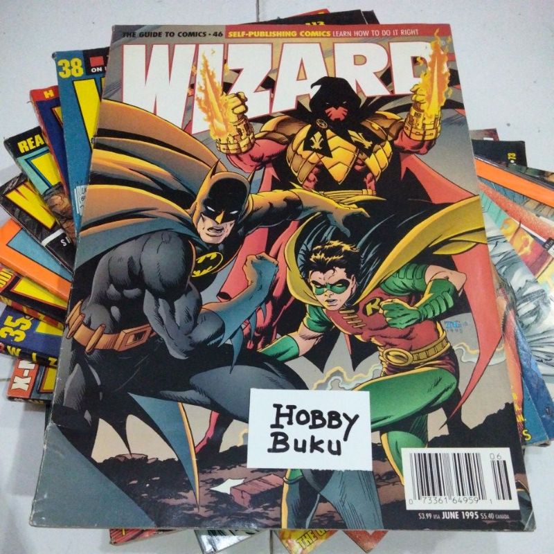 Majalah Komik Wizard Bahasa Inggris