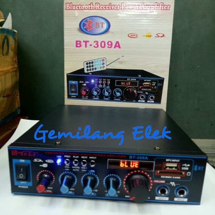 AMPLIFIER KARAOKE TELI BT-309A BLUETOOTH
