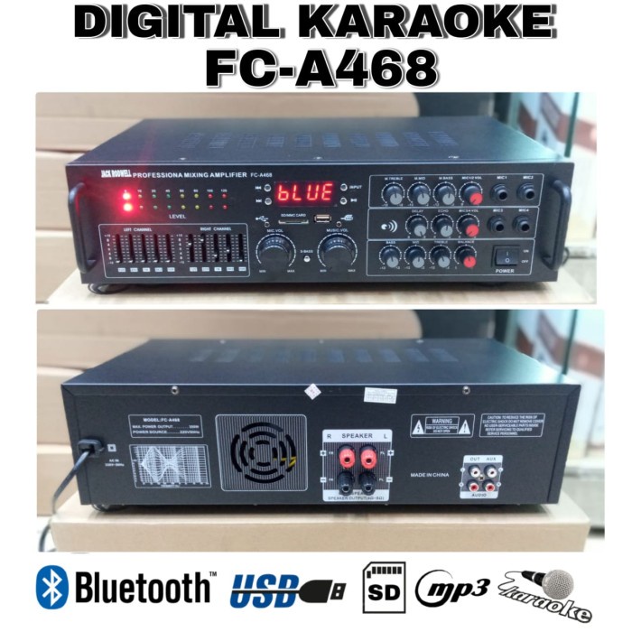 AMPLIFIER JACK RODWELL FC A468 BLUETOOTH