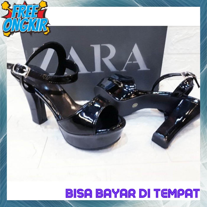 Sandal Hak Kaca Wanita Kerja Kantoran Pesta Kondangan Haighils Hils Kekinian Bridesmaid Haihils Prem