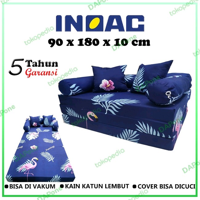 Terlaris Sofabed Busa Inoac 90 X 180 X 10 Garansi 5 Tahun