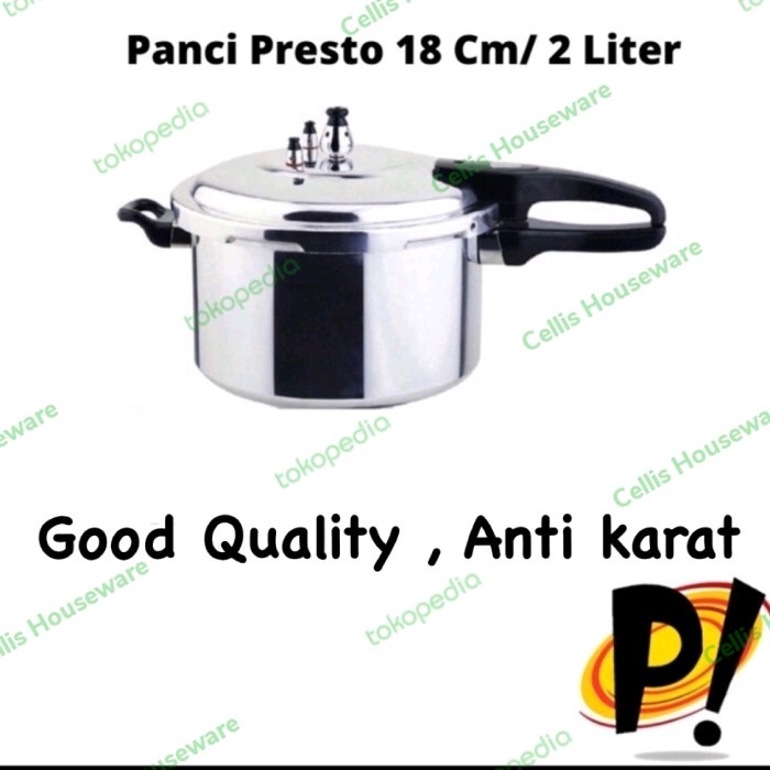 Best Seller Panci Presto 2 Liter/18 Cm