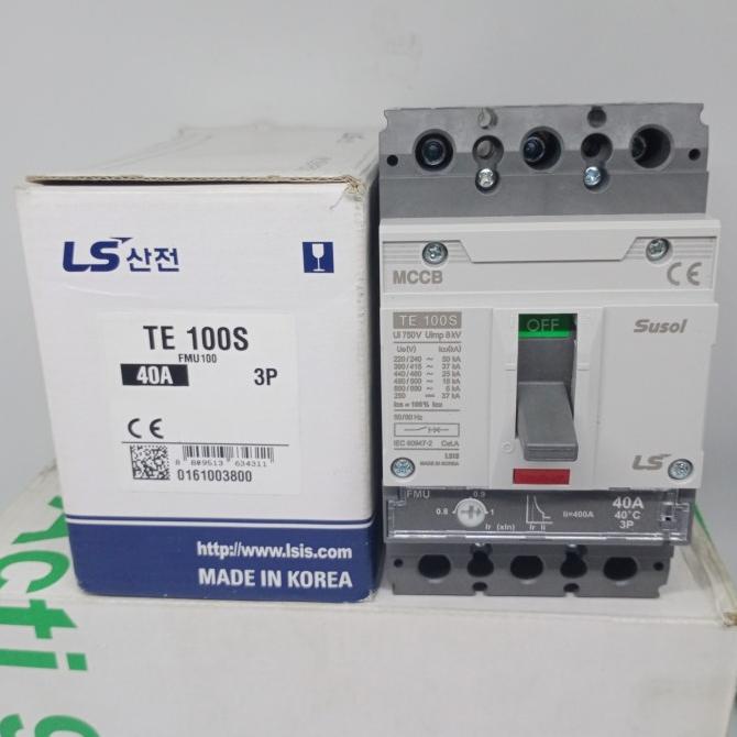 Mccb Te 100S 3P 40A Ls Original