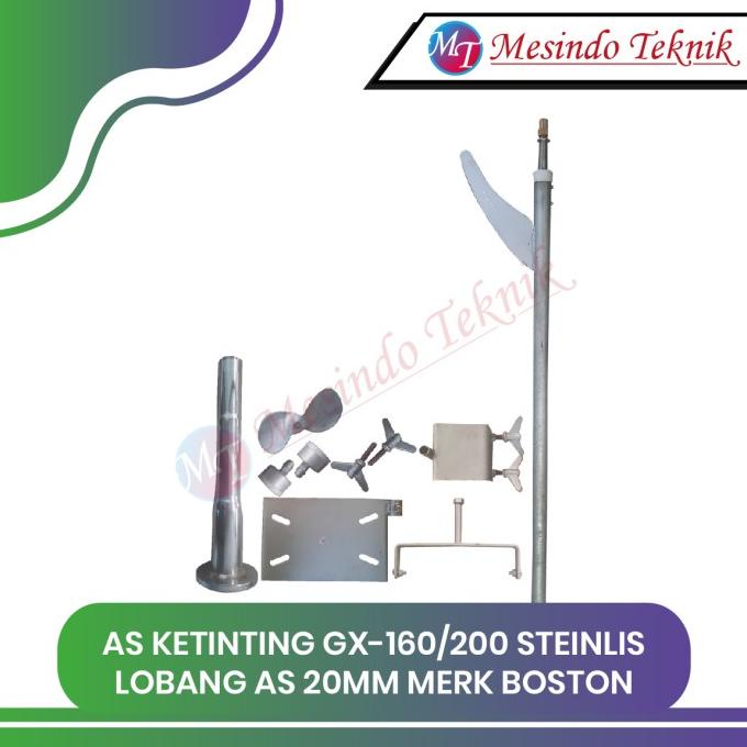 $$$$] AS KETINTING GX-160/200 STEINLIS LOBANG AS 20MM