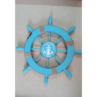 HIASAN DINDING MODEL KEMUDI KAPAL/TEMA LAUT/OCEAN Belum Ada Penilaian
