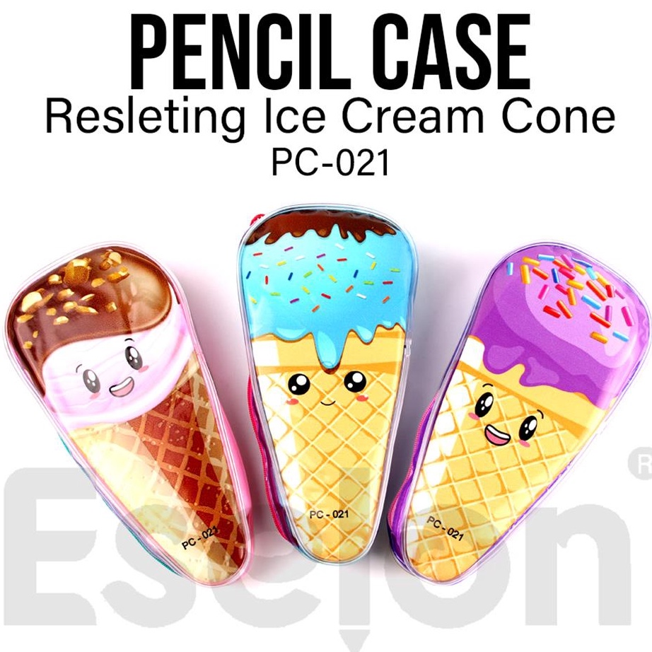 

DISKON!!!!!!!✅ Kotak pensil Mika Ice Cream Cone 021 / Tempat pensil fancy