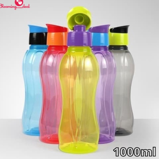 Tempat Minum Anak Promo TUPPERWARE original _Lion Star Regen 1000 / Botol Minum Plastik Botol Sport 1 liter Ready Yb