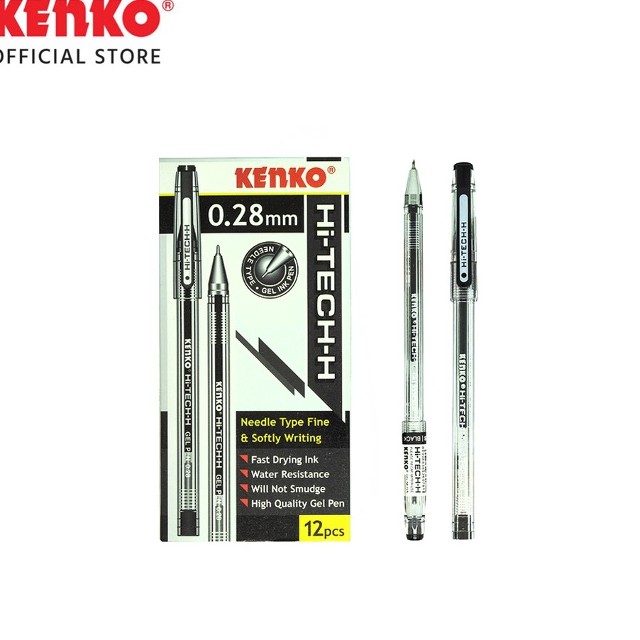 

✨ 7.7 Pen Hitec Kenko 0.28 [Per Lusin]