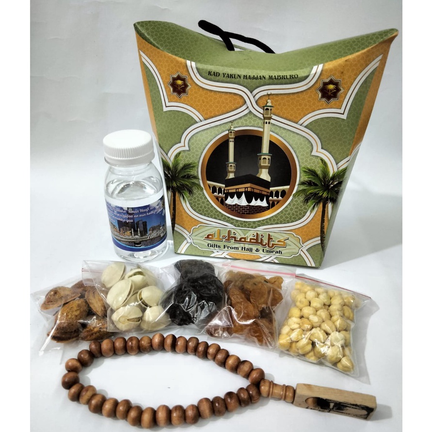 

5.5 COD Paket Paperbag 1 / Souvenir Oleh Oleh Haji dan Umroh / Hampers