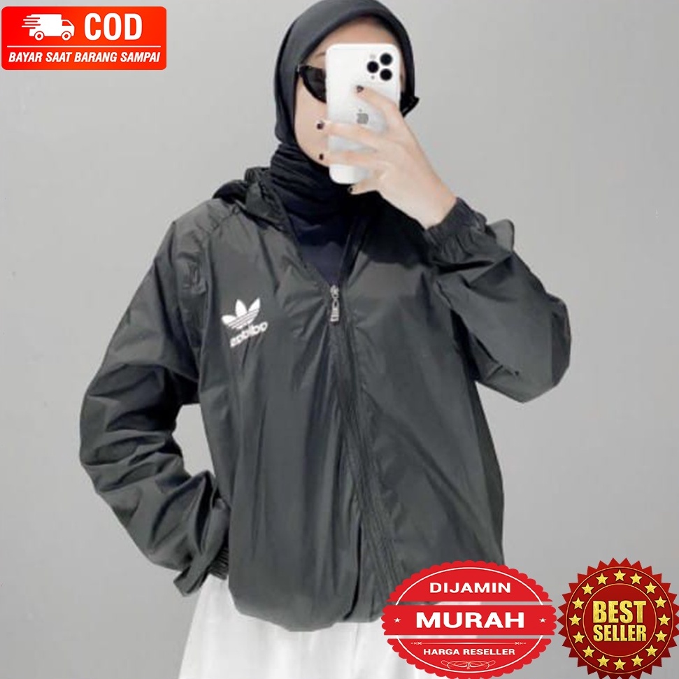 ★★★ ZGC jaket waterproof ringan adidas windroof jaket parasut jaket outdoor jaket gunung hoodie anti