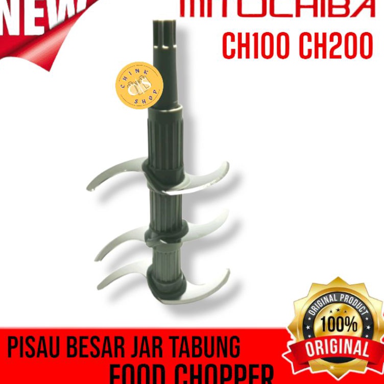 lE PISAU SUSUN 3 SET JAR TABUNG BESAR MITOCHIBA CHOPPER CH200 CH 200 ORI ✧ ★★★