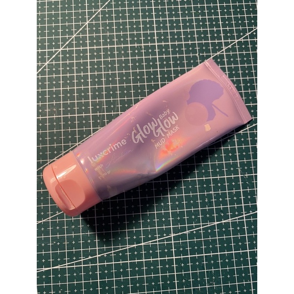 Preloved Luxcrime Glow Baby Glow Mud Mask Awkarin