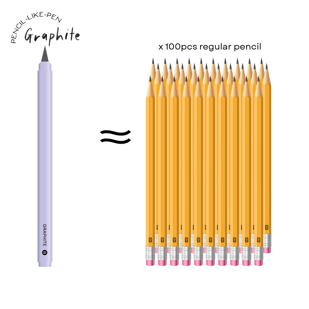 

KI2 IE LAB - GRAPHITE PENCIL LIKE PEN B93