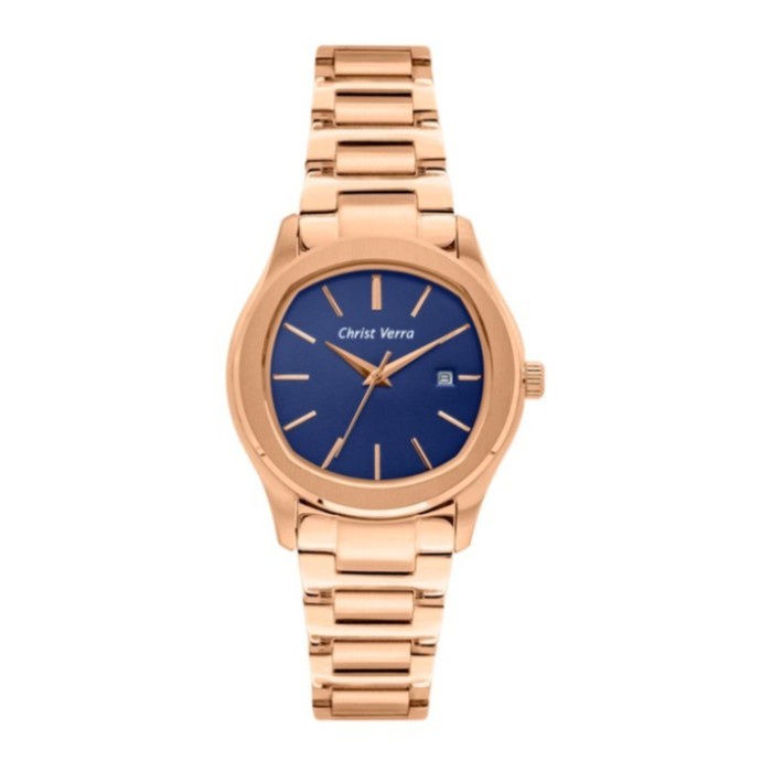 Jam Tangan CHRIST VERRA Wanita Original CV 919491L-15 BLU
