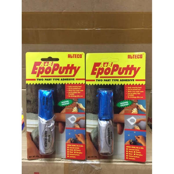 

ALTECO EPO PUTTY LEM SERBA GUNA ORIGINAL 50GR / 100GR