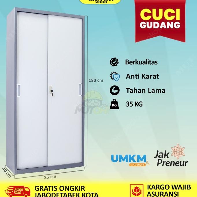 

Sale Now Lemari Arsip Lemari Besi Filling Cabinet - Pintu Plat Sliding Geser Terbaik