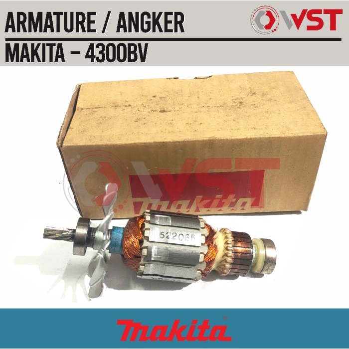 Armature Makita 4300BV ORIGINAL / Angker Mesin Gergaji Jigsaw Makita