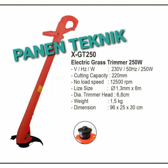 ALAT POTONG RUMPUT LISTRIK XENON MESIN POTONG RUMPUT SENAR SENUR