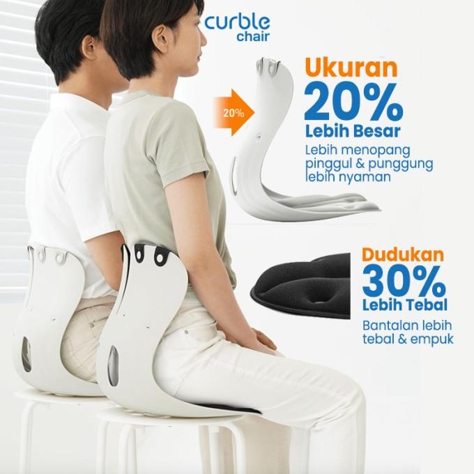 CURBLE CHAIR GRAND - Kursi Penopang Badan Made In Korea