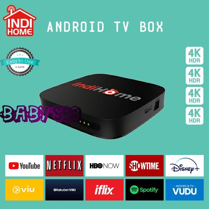 Terbaru Smart Tv Box Android Indihome 4K - Android Smart Tv Box Indihome 4K