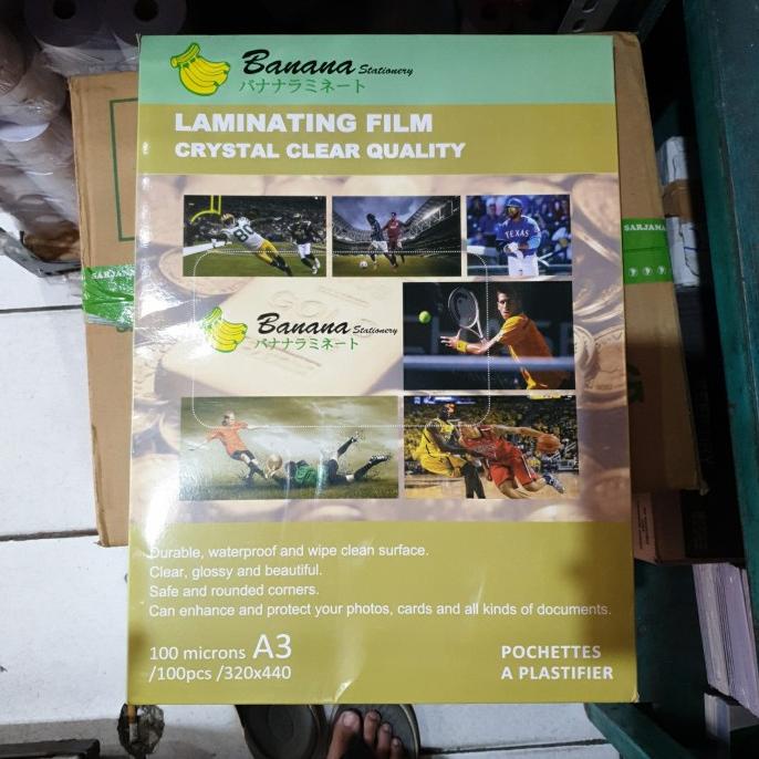 

Terlaris Plastik Laminating Banana A3