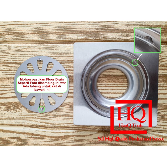Tutup Floor Drain Toto Saringan Got Kamar Mandi & Sambungan Mesin Cuci ORIGINAL 3S SSS