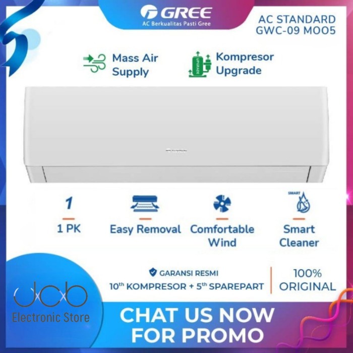 GREE AC 1 PK 09 MOO5 STANDARD LOW WATT