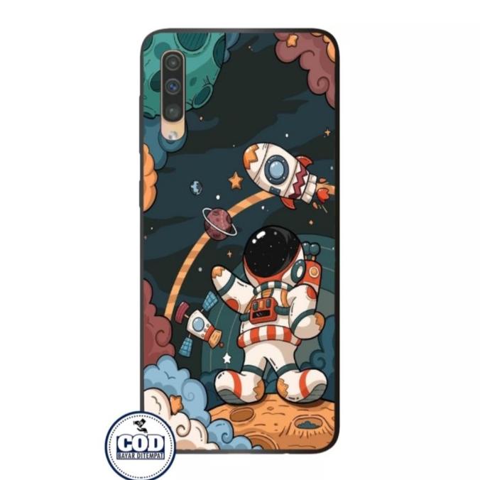 New Casing Custom Samsung A30S A50 A50S A70 Aesthetic Astronot Case