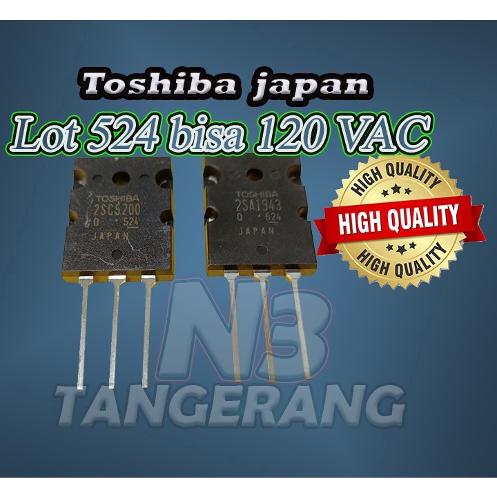 52 TOSHIBA FINAL TR C5200 A1943  5200 1943 lot 524 ↑Diskon