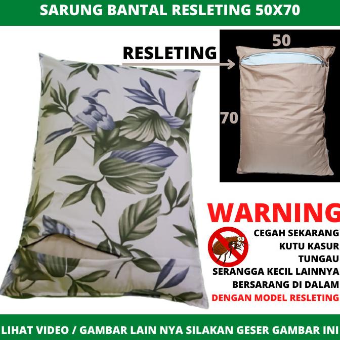 New Sarung Bantal Resleting | Sarung Bantal |Sarung Bantal Uk.50X70