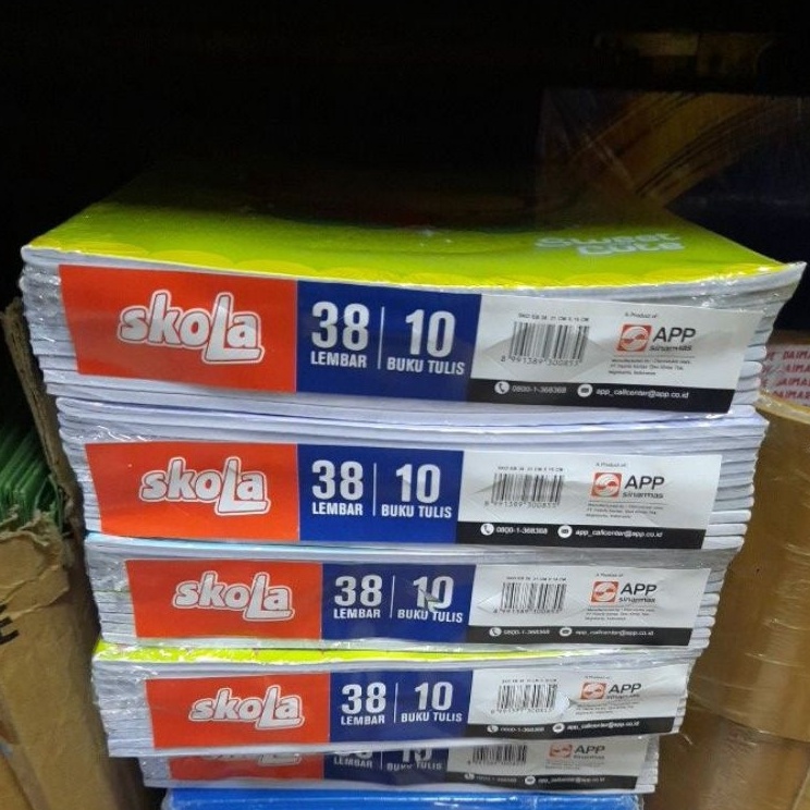

FLFB6498 Terbaru day (PAK) Buku Tulis 38 Lembar SIDU Skola