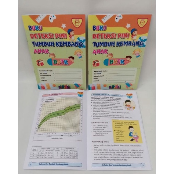 YFPC5907 Free Ongkir/ (COD)Buku Deteksi Dini Tumbuh Kembang DDTK Anak PAUD & TK