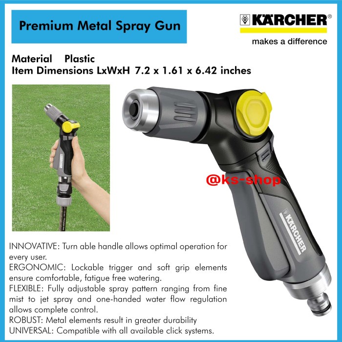 Karcher Premium Metal Spray Gun