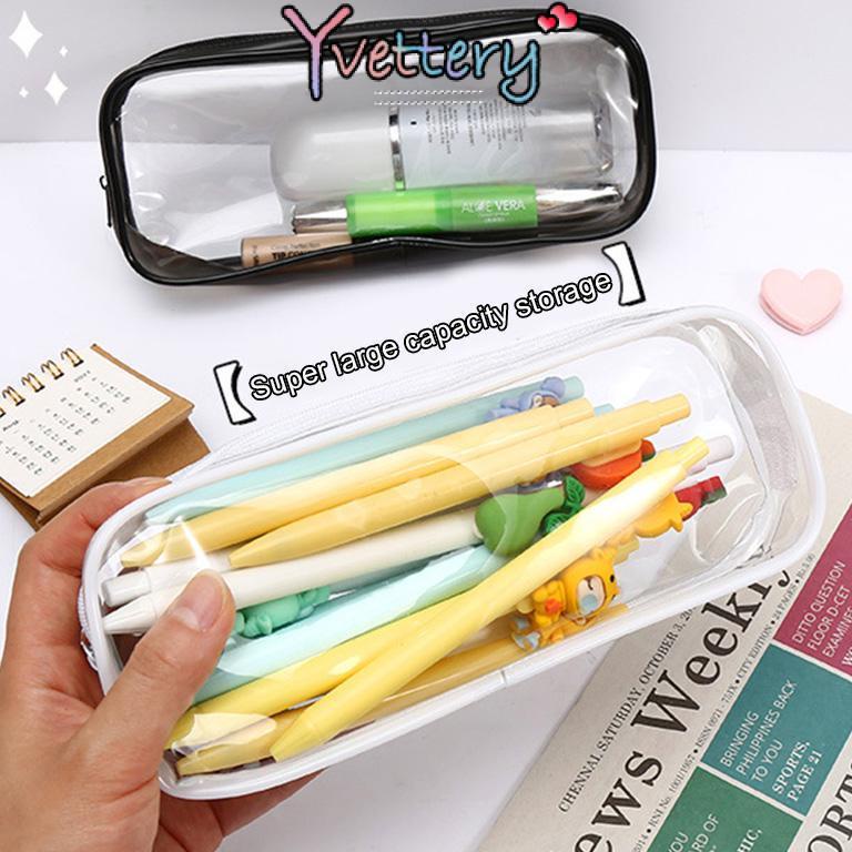 

Viral CodTempat Pensil Transparan Kotak Pensil Lucu Dompet Pouch Pvc Resleting Kapasitas Besar Organizer Pouch Multifungsi Simple Minimalis Aesthetic Yy