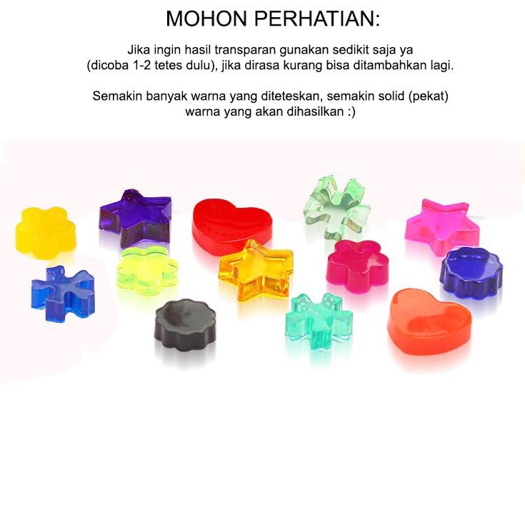 

Promo Liquid Pigment Resin Pewarna Resin Cat Resin Bahan Craft Silicone Mold Mc79