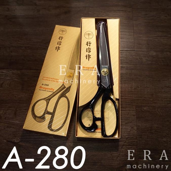 

Gunting Kain Dragonfly A-280 (11") / Capung Korea Tailoring Scissor