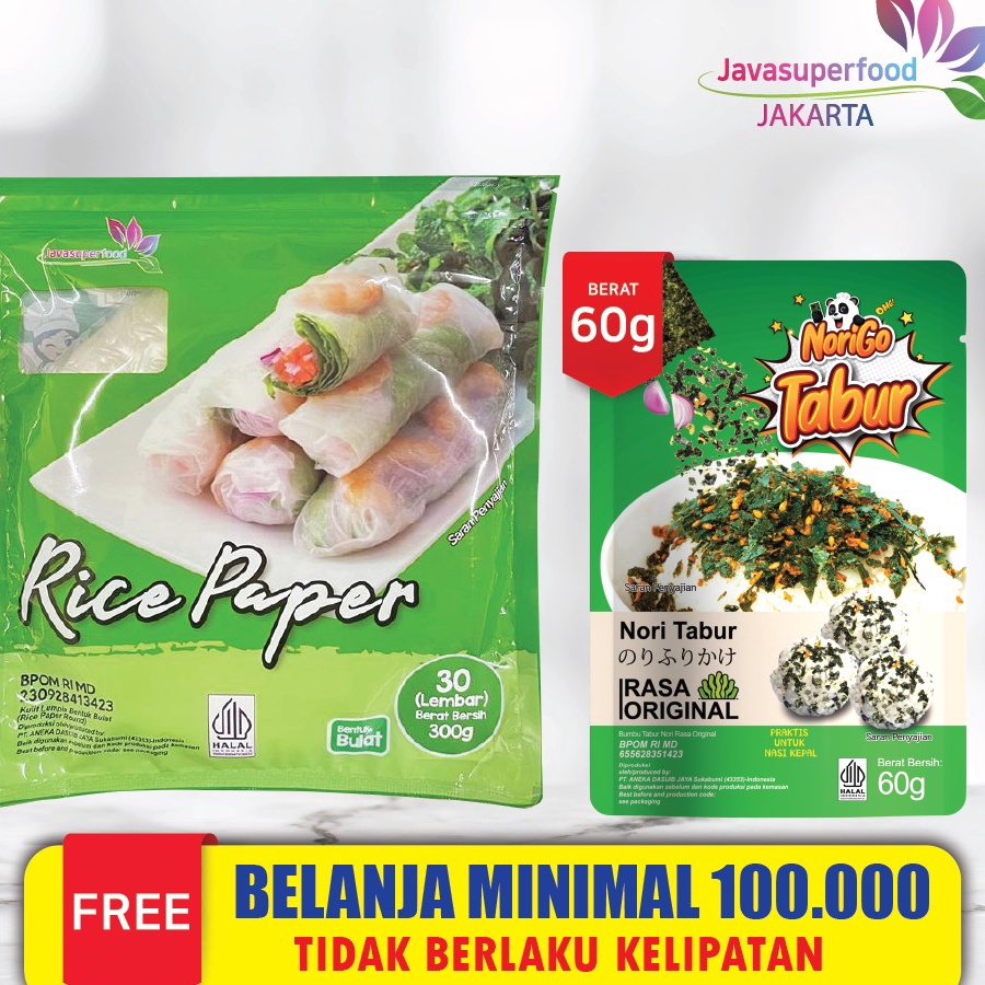 

SYSS4944 XC26619 Rice Paper 300g / Banh Trang High Quality Rice Paper 22cm / Kulit Lumpia Vietnam Rice Paper / rice roll spring roll / 300g