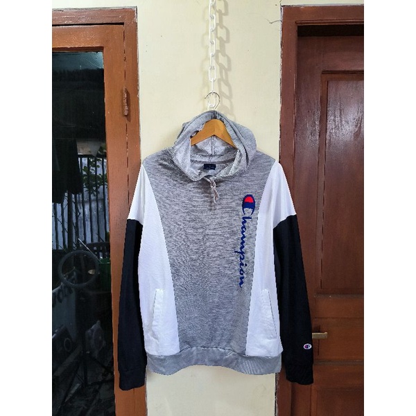 Hoodie Champion Big Logo Three Tone