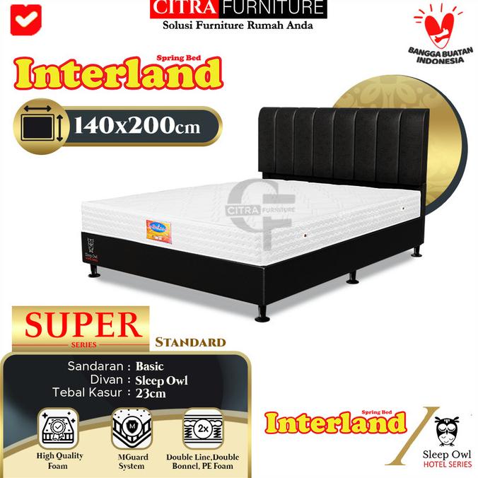 springbed Interland 140x200 - full set