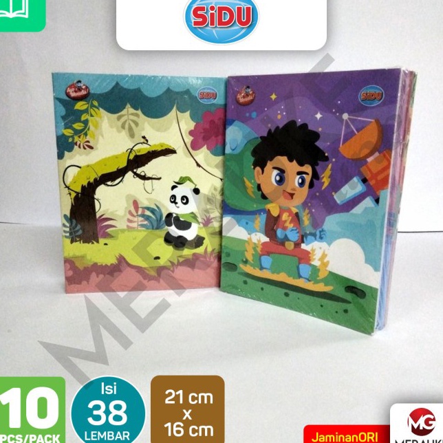 

♝ D 76210 Buku Tulis SiDu 38 Lembar SALE TERBAIK ≋