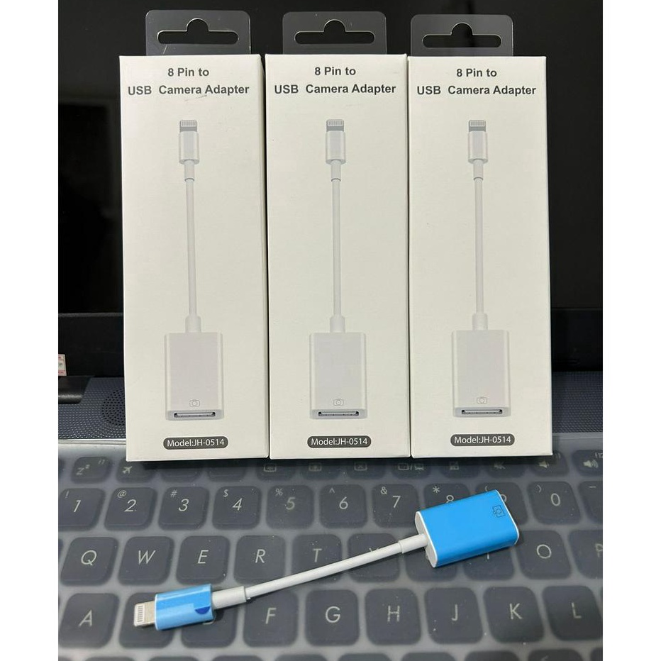 YJGV2112 MEN SALE   ￼OTG Lightning to USB A Flashdisk Smartphone Iph 7 8 X XR 11 Camera USB Adapter 
