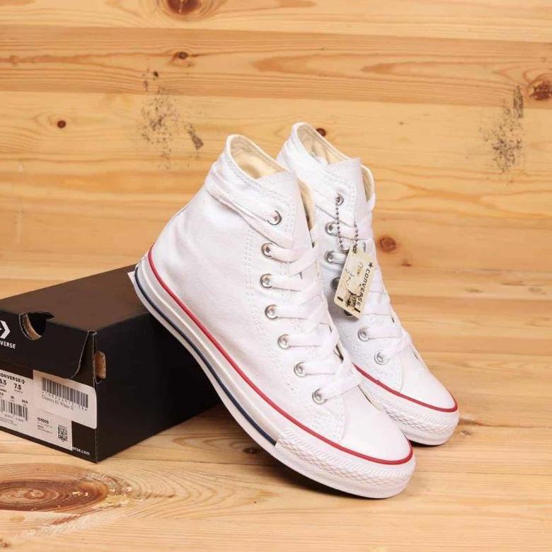 DNA557 COD SEPATU PUTIH POLOS CONVERSE IMPOR VIETNAM GRADE A ORI SEPATU CONVERSE ALL STAR FULL WHITE