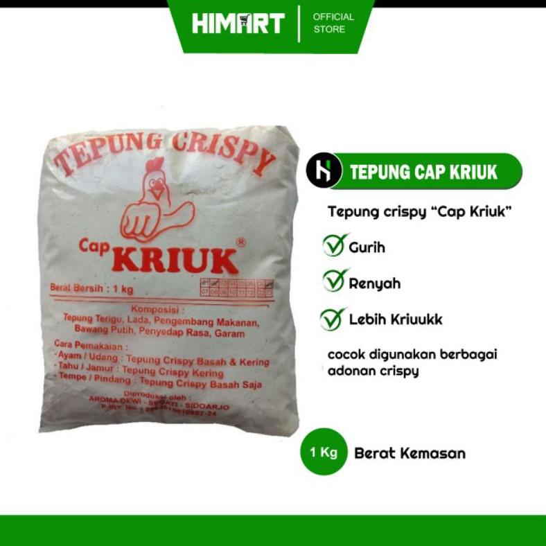 

Terbaik [Himart]Tepung Crispy Cap Kriuk Jumbo