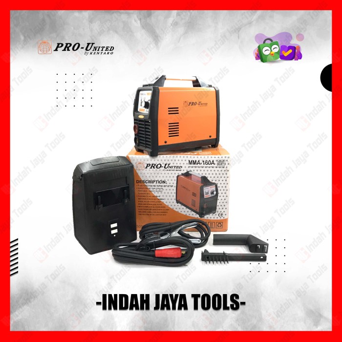 Terlaris Pro United By Kentaro Mma-160 Mesin Las Listrik Inverter Travo 650Watt