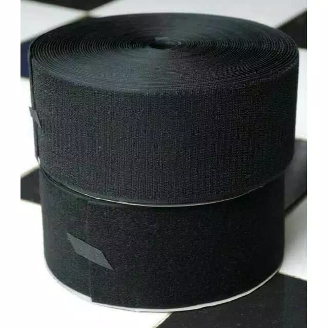 

Terlaris 1 Roll (20 Meter) Velcro/Perekat 10 Cm Ready Warna Hitam