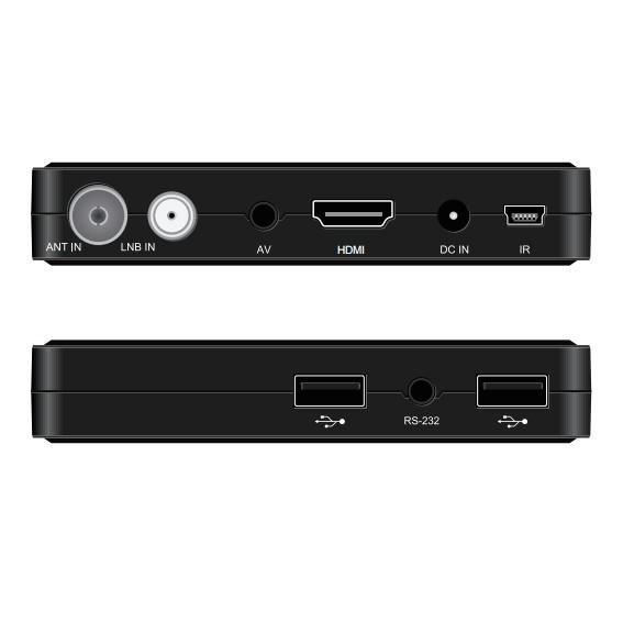 SET TOP BOX TV DIGITAL DVB T2 COMBO BISA DVB-T2 + S2 PARABOLA 1080P