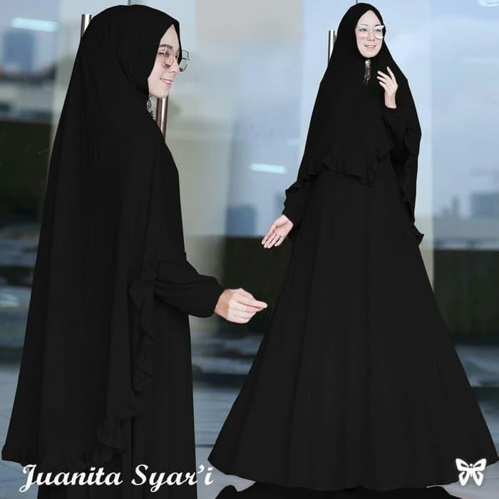 GAMIS SYARI SETELAN WANITA /SETELAN WANITA MUSLIM JUANITA SYARI JILBAB