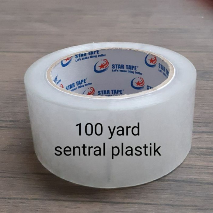 

HRG DISKON Lakban Star Tape 100 yard 2 inc